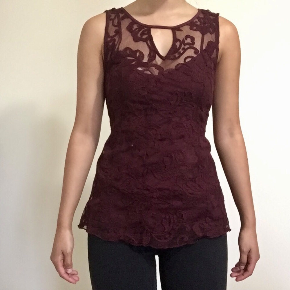 Lace patterned top - Picture 3 of 3